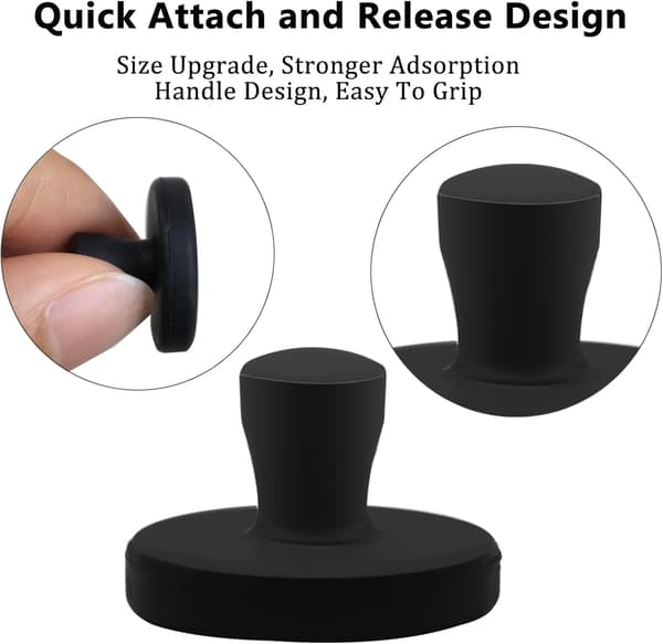 Fritösfoder med helt inneslutna silikonmagneter, hög hållfasthet, 8-pack