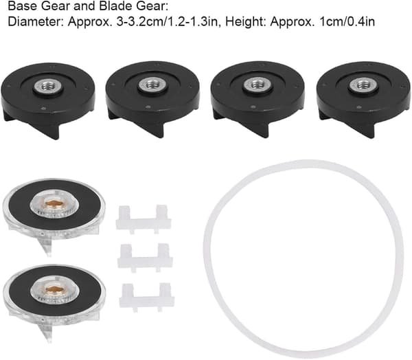 6 basisgear og juicer reservedele til Magic 250W