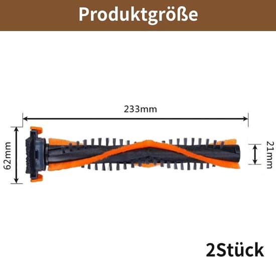 2-pack ersättningsrullborstmunstycke för Philips dammsugare