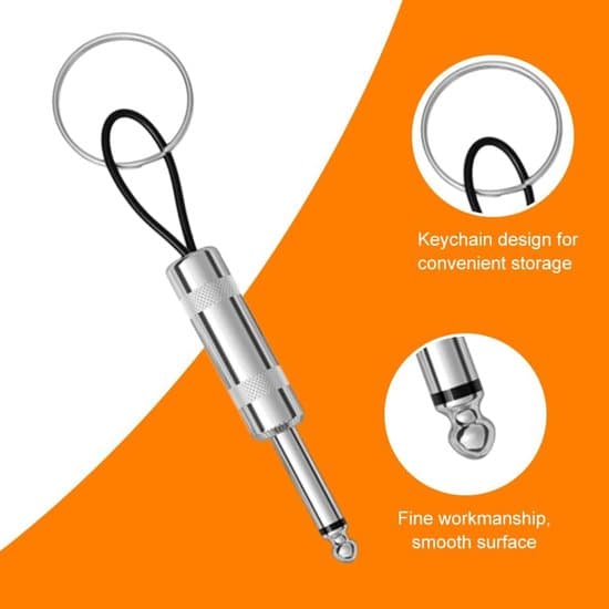 Nyckelringar - Passar JCM800 Nyckelringar - 5-pack - Reservnyckelringar - Gitarrnyckelringar, Väggmonterbara, Inkluderar 5 Nyckelringar med Gitarrpluggar