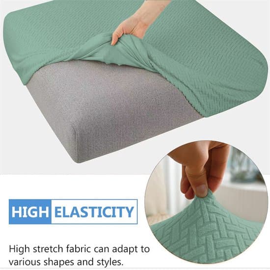 Grå Polyester Enkel Soffa och Möbelöverdrag Skydd