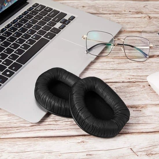 Ørepuder til Sennheiser RS165/175, sort, 1 par