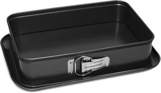 Rektangulär ugnsform 19x28 cm med non-stick-beläggning svart