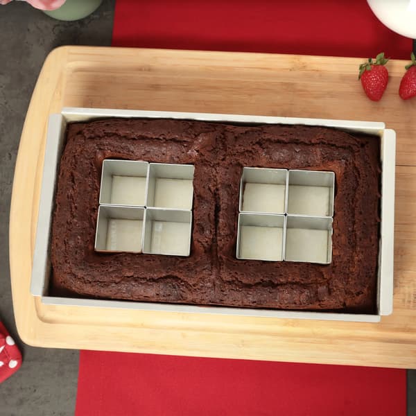 DIY Fondantkage Anodiseret Sætteform Kagebageform