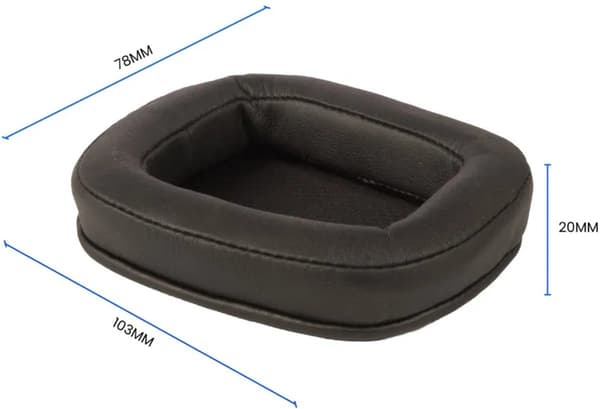 Ørepuder til Logitech G633/G933/G935 - 2-pak - Sort