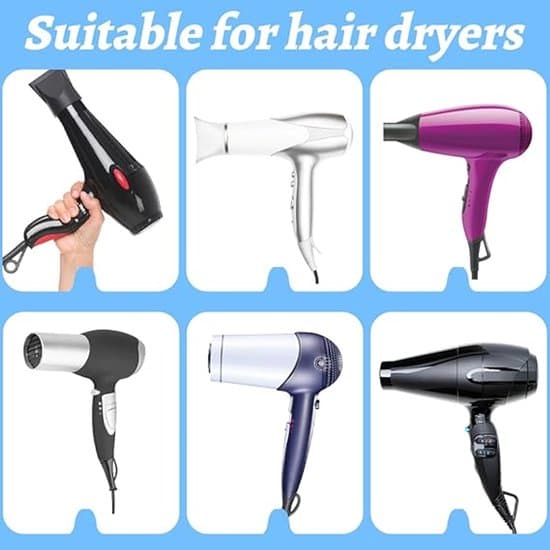 1 st Diffuser för lockigt hår – Hårtorkstillbehör – Universal Diffuser för frisörsalonger (Svart)