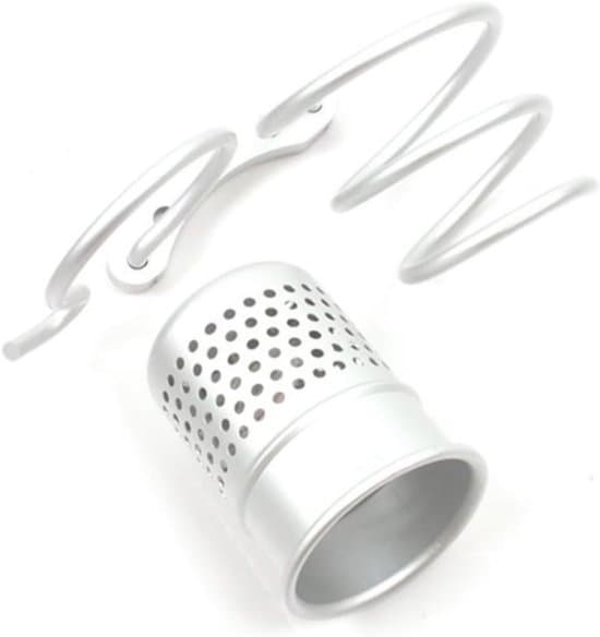 Hårfönshållare Förvaringsorganisatör, Silver, Väggmonterad