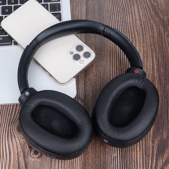 Ørepuder egnet til Sony MDR-1000X WH-1000XM2 1 par sort