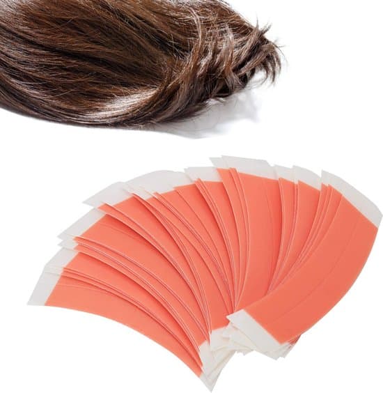 36-pack peruktejp - vattentät, orangeröd, 7,5x2,3 cm
