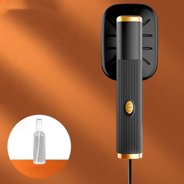 Strygejern, 32 watt, damp, USB-interface, bærbart, sort