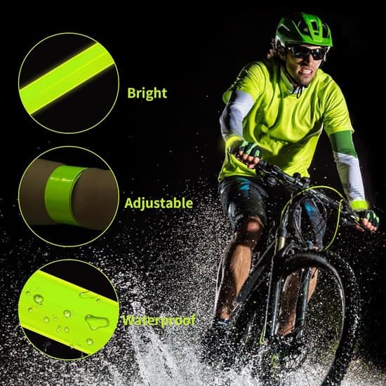 Reflekterende snaplåse - Fluorescerende armbånd - 20-pak