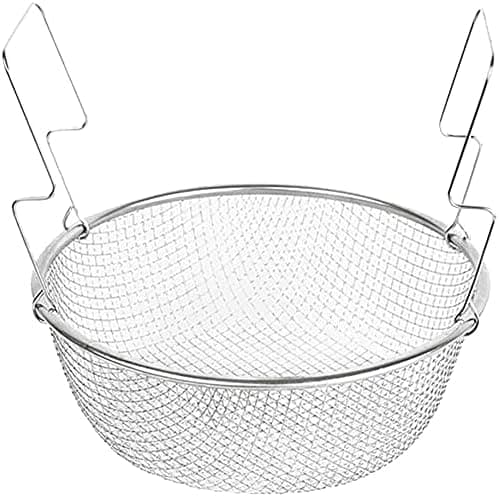 2-pack frityrkorg i rostfritt stål - 18/22CM