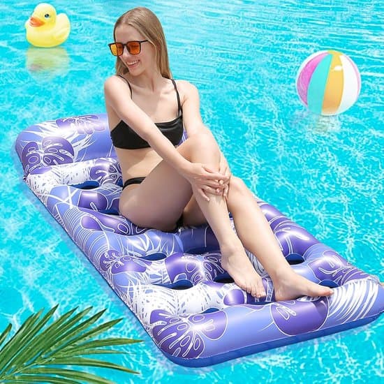 Solarium Pool Seng - Oppustelig Pool Luftmadras - Vand