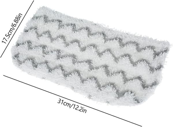 4-pak vaskbare mikrofiber dampmoppepuder til Shark S1000-serien