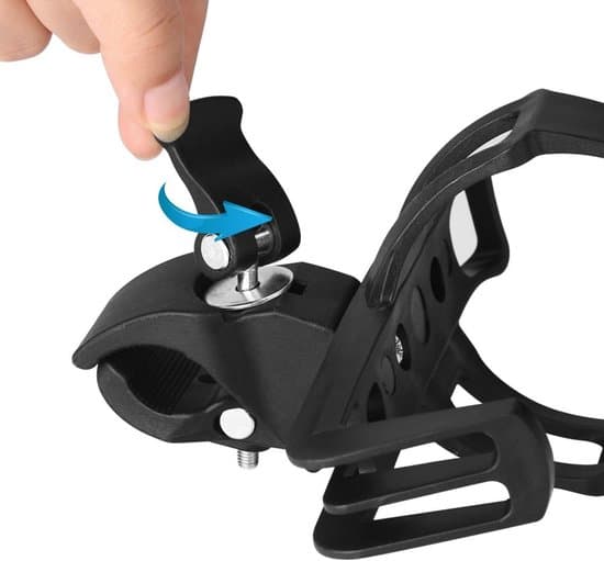 Universal cykelkopholder - 360-graders roterende - Sort