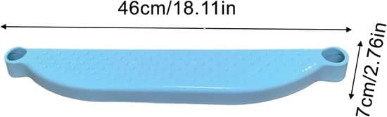 Fotstöd för barnstolar - 46 cm - Blå