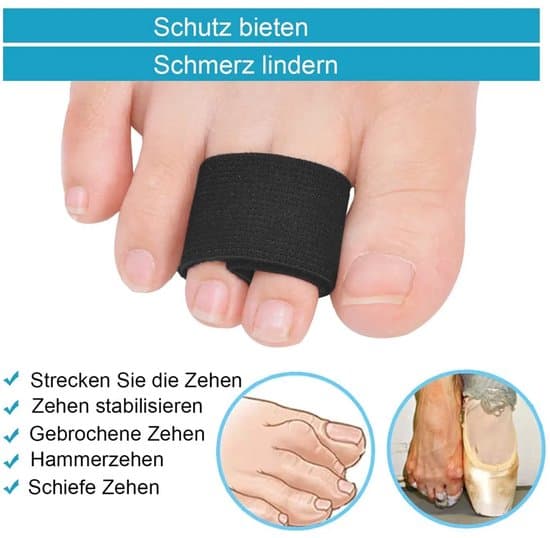 Tåskena - Tåbandage - Flerfärgad - 13 cm