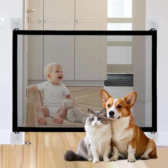 Hundskyddsgaller - Husdjurssäkerhetsgaller - Vikbart