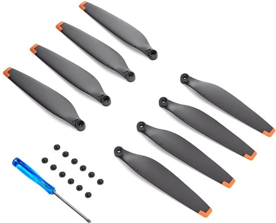 Til DJI Mini 3 Pro droner – 8-delt sæt af 6030F støjsvage quick-release propeller (orange, 8 stk.) (drone tilbehør)
