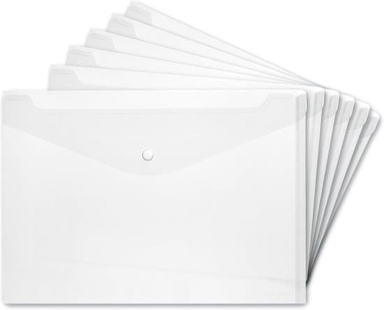 A4 transparent PP-dokumentväska