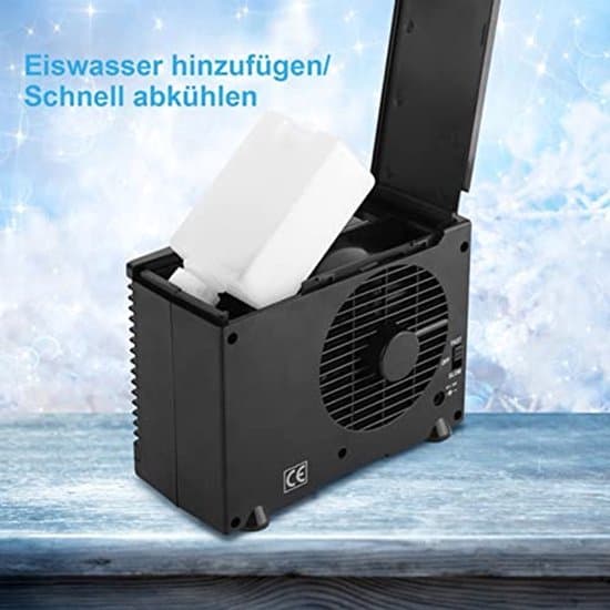 12V Mini Airconditioner Køler - Fordamper Vandkøler - Hvid