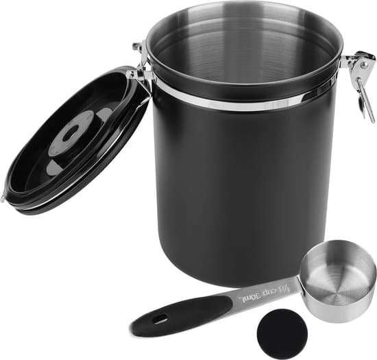 Kaffedåse 2,8 liter - Rustfrit stål - Til kaffe og mere