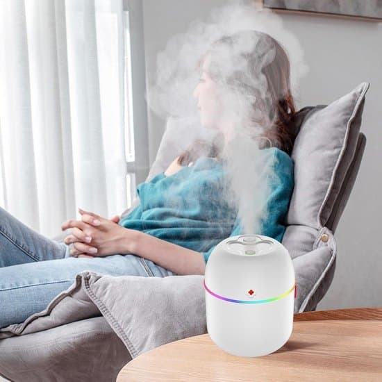 Bordluftfugter | 220 ml personlig USB-diffuser | bordluftfugter med to spraytilstande | Stille drift små luftfugtere