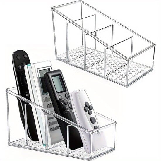 Transparent fjärrkontrollhållare för sängbord
