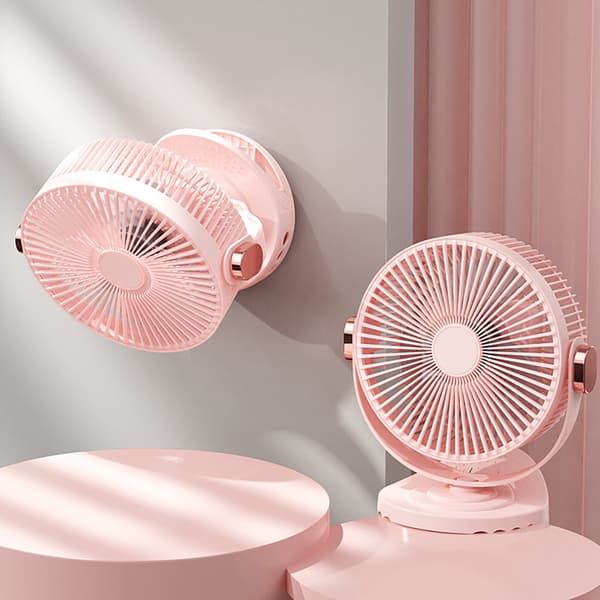 USB Clip-on Bordventilator – Mini Lydløs Ventilator med 360° Rotation