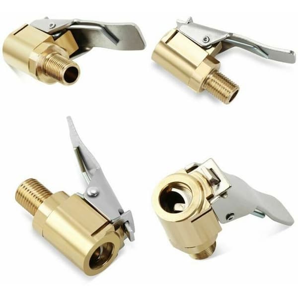Uppblåsningsventil - Mässingsadapter - Universal typ - 0,8 cm - Klämma