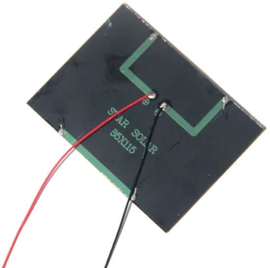 - Mini solpanel - 12 V 1,5 W - Hög effektivitet - Kompakt