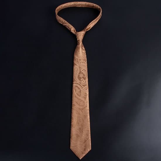 Mænds paisley slips, mænds silkeslips, bryllupsslips, bordeauxrød