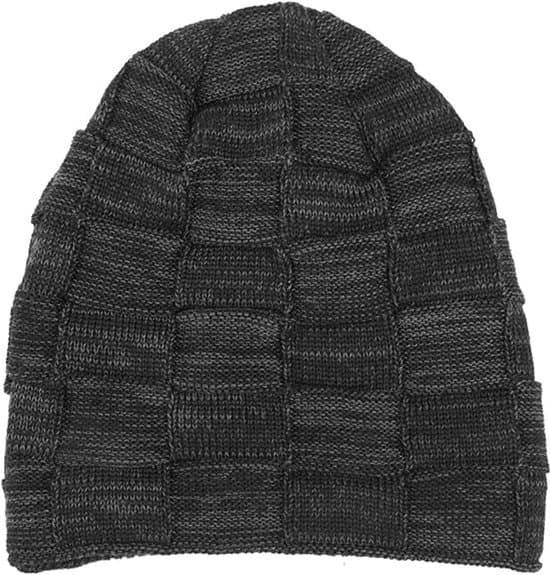 Unisex stickad mössa - Varm vintermössa - Tjock stickad mössa