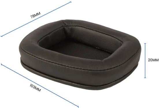 Ørepuder til Logitech G633/G933/G935 - 2-pak - Sort