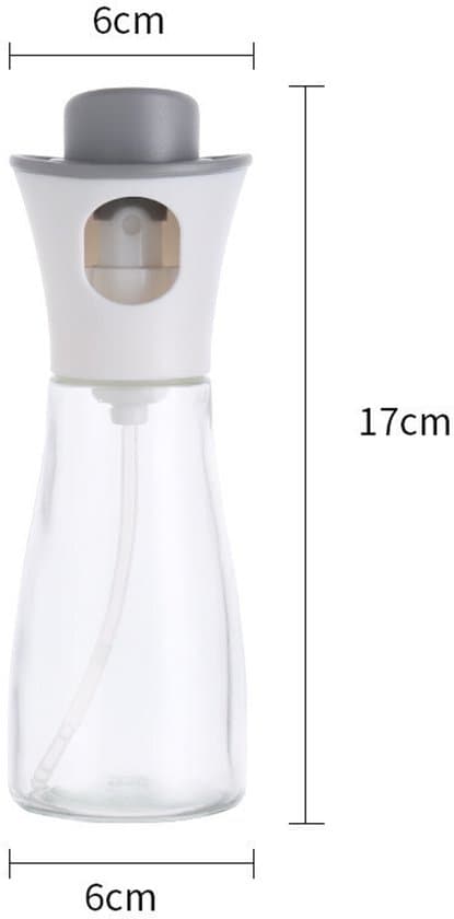 Oliesprayflaske 150 ml – køkkenoliedispenser, glasflaske til olivenolie
