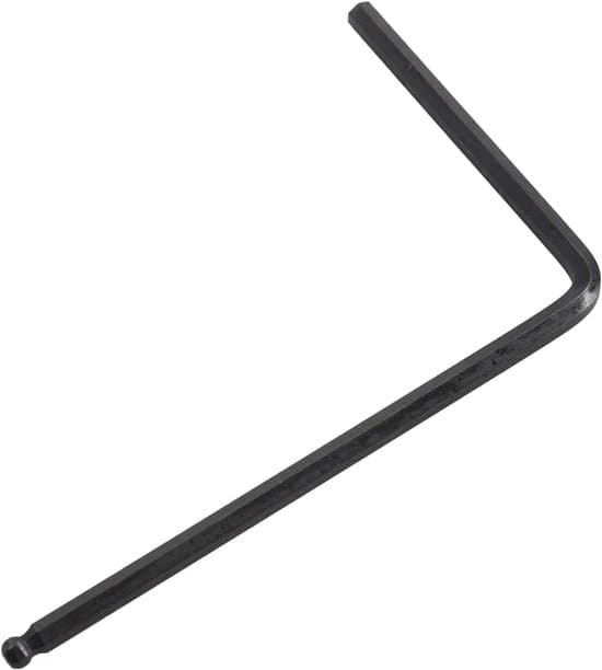 Gitarrhalsstång, justerbar, lång nyckel för akustisk gitarr (5 mm)