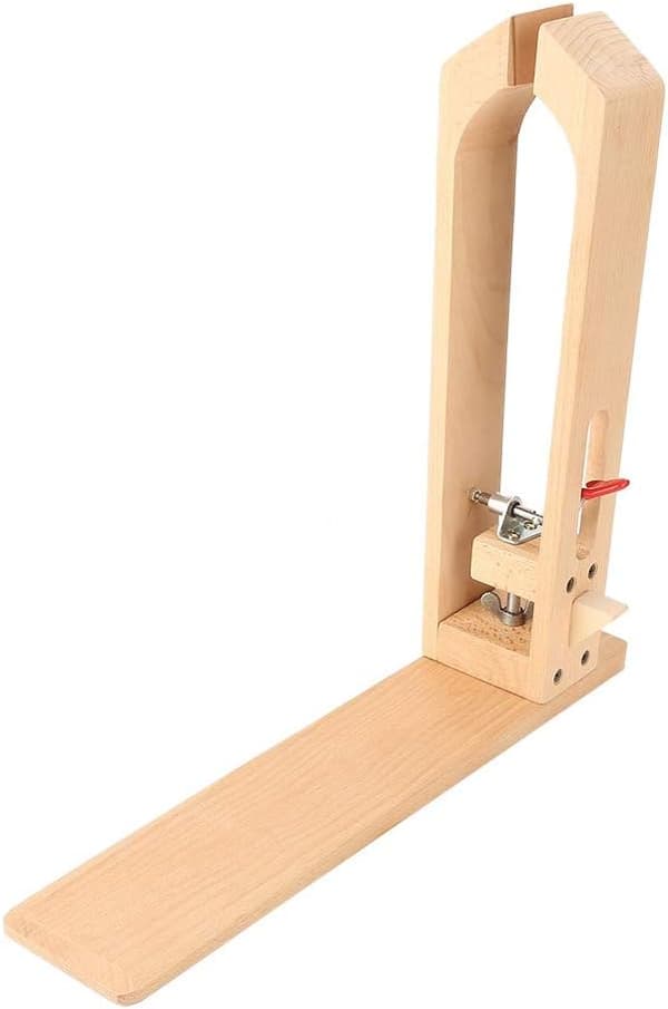 Læderklemmer, træklemmer, til håndbinding af stropper, læderhåndværk, DIY, brun, justerbar.