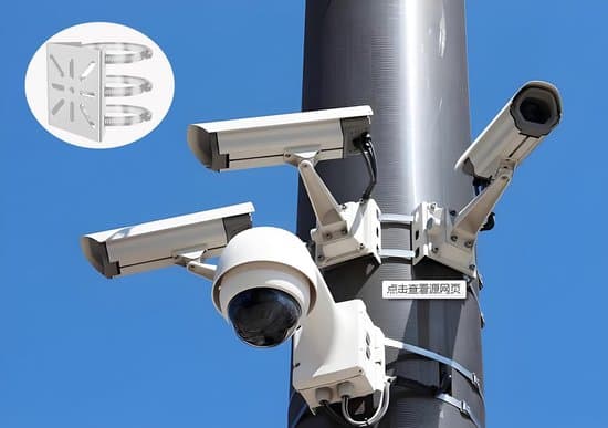 Lodret mastmontering til kameraer - Universal til CCTV-kameraer
