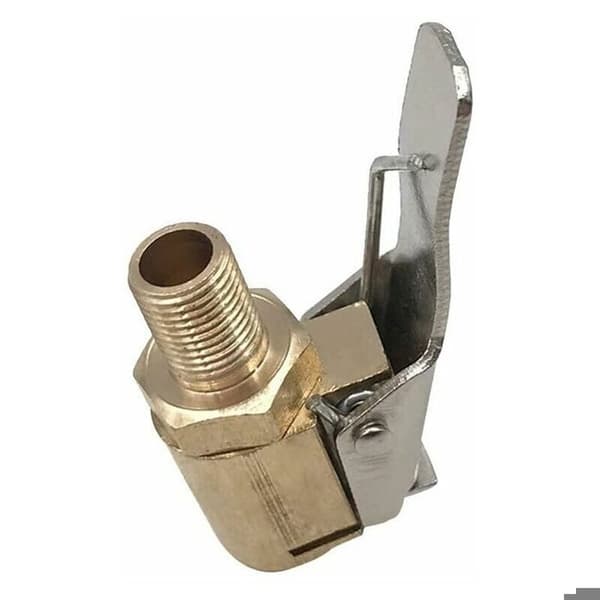 Uppblåsningsventil - Mässingsadapter - Universal typ - 0,8 cm - Klämma