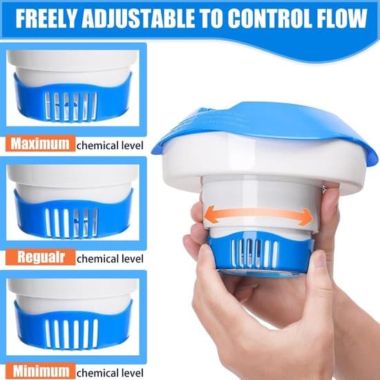 Poolklordispenser, poolklorholder, poolsvampdispenser, poolklortabletter, boblebad, spa