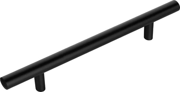 10 møbelgreb, bøjlegreb, sort, hulafstand 128mm