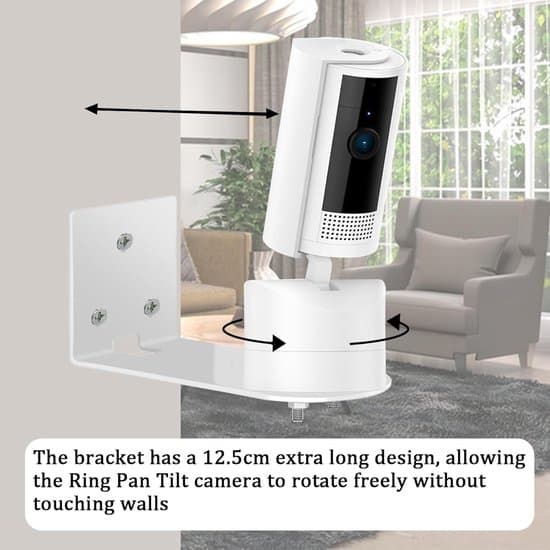Väggfäste för Ring Pan-Tilt & Eufy inomhuskameror