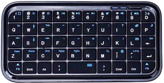 Universal trådløst Bluetooth mini bærbart tastatur til flere systemer