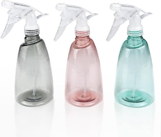 3-pack 500 ml tomma sprayflaskor, påfyllningsbara plastsprayflaskor, transparenta sprayflaskor med 2 sprayinställningar, för rengöring, växter, hår