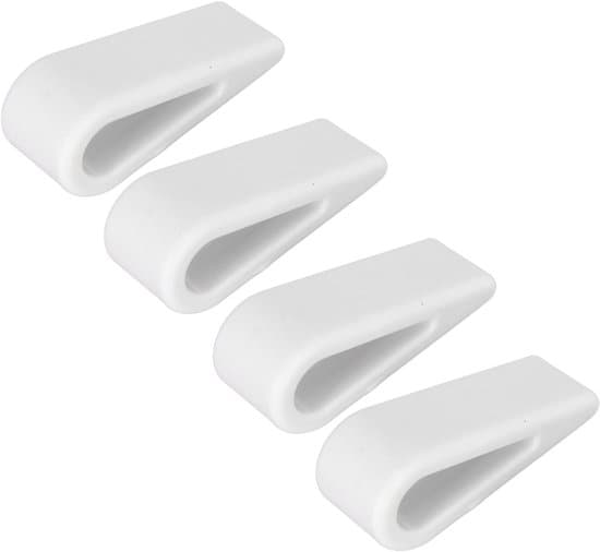 Mini bærbar stander, justerbart vippedesign kølefødder til bærbar eller tablet - 4 stk.