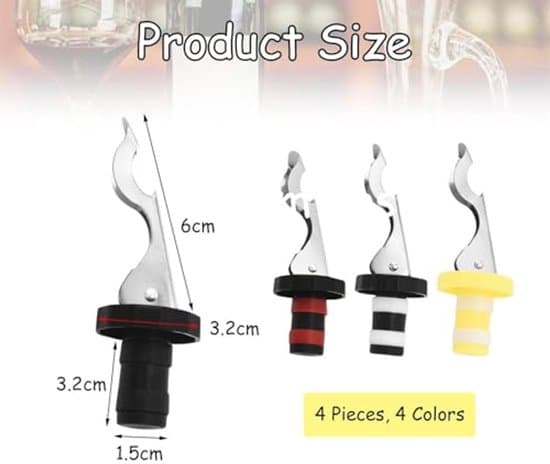 Flaskpropp - Multifunktionell design - Rostfritt stål