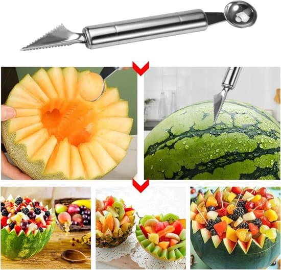 - Melonsked - Multifunktionell fruktskärare