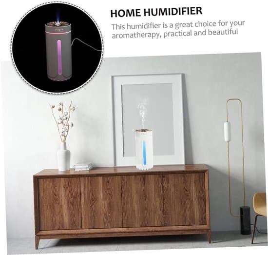 Bil natlys – Mini aroma diffuser – USB luftfugter – LED natlys – Ideel til afslapning.