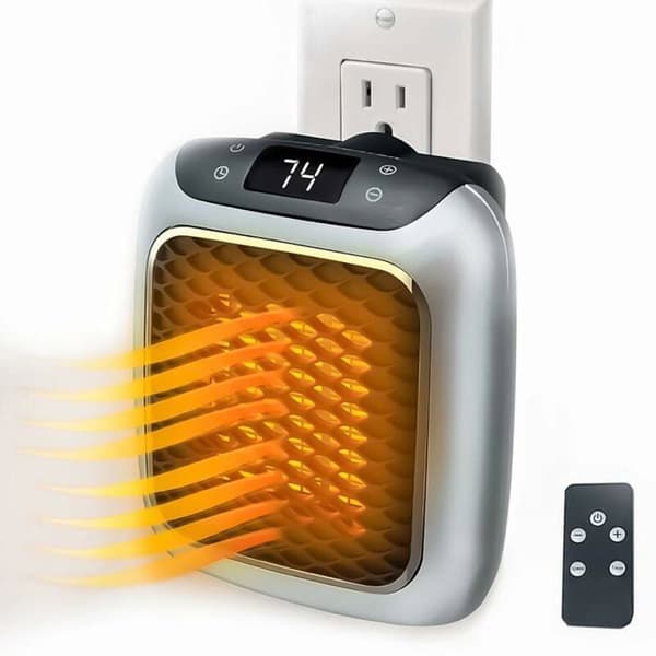 Elektrisk ventilatorvarmer - 800 watt - Keramisk - Smart - Programmerbar
