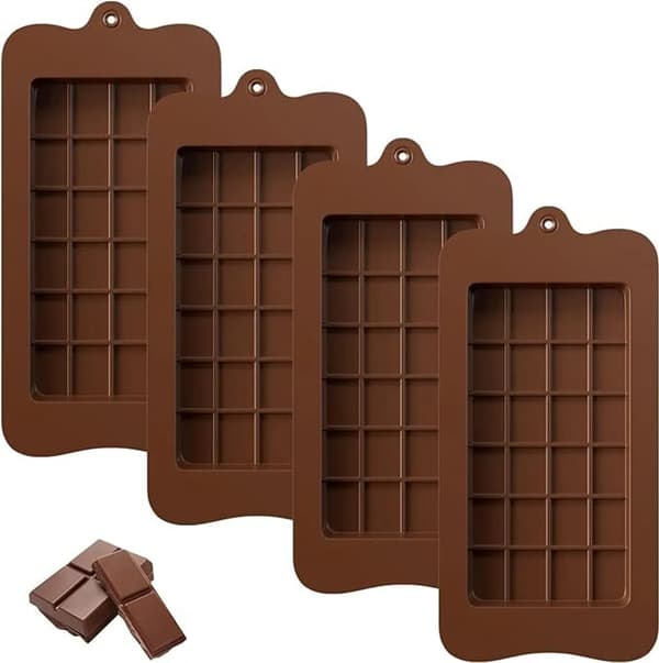 Silikone chokoladeforme, chokoladestøbeforme